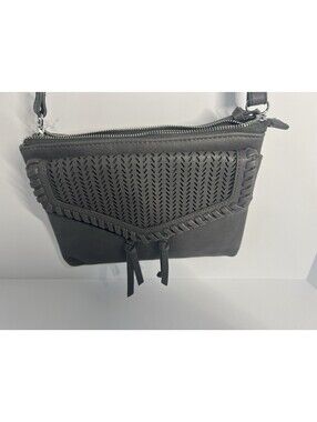 Madison West Perforated Crossbody Purse